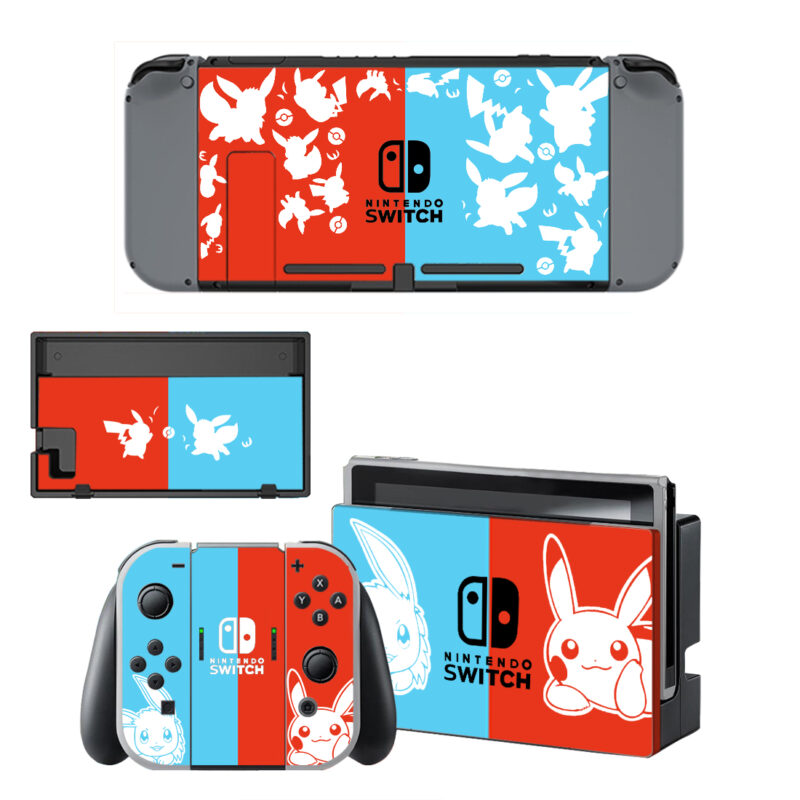 Pokemon Skin Sticker For Nintendo Switch & Nintendo Switch OLED Design 1