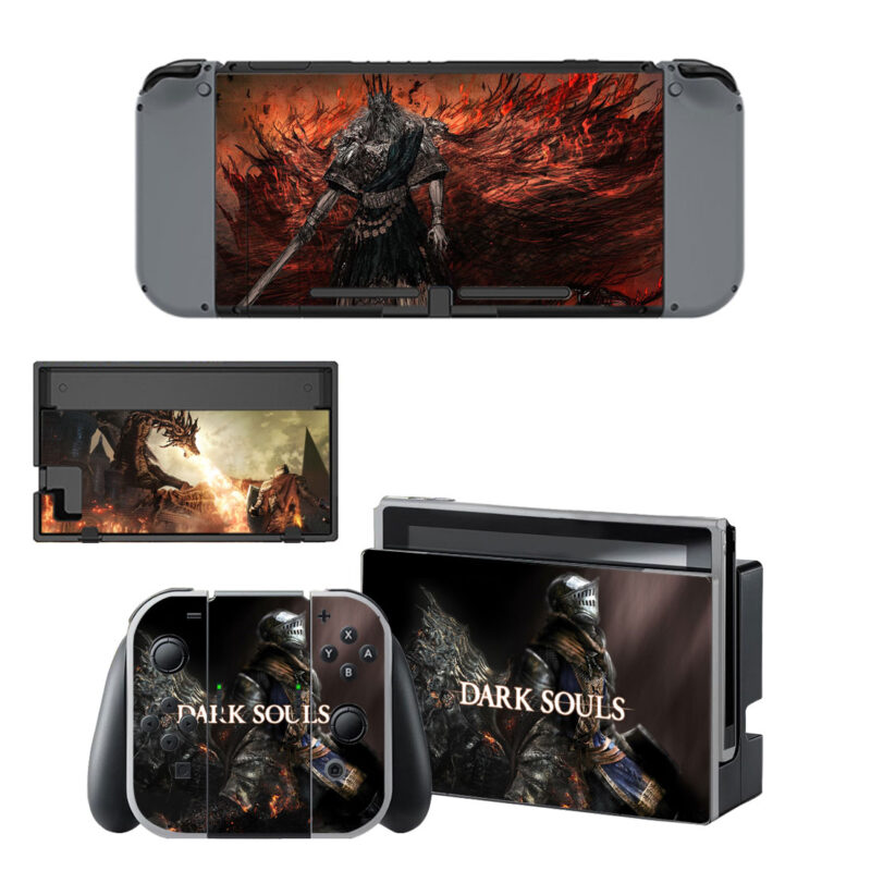 Dark Souls Skin Sticker For Nintendo Switch & Nintendo Switch OLED