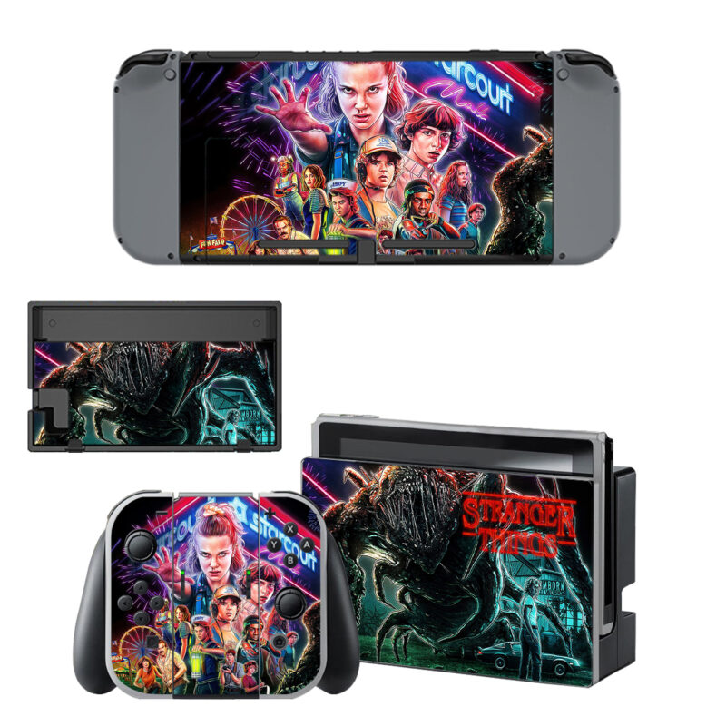 Stranger Things Decal Cover For Nintendo Switch & Nintendo Switch OLED