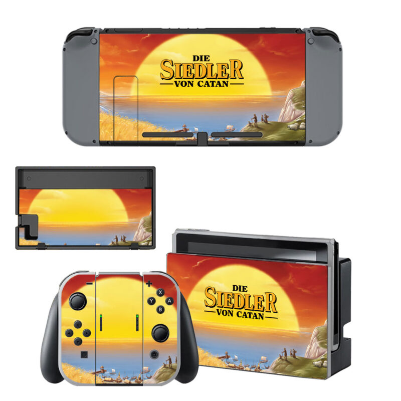 Die Siedler Von Catan Decal Cover For Nintendo Switch & Nintendo Switch OLED