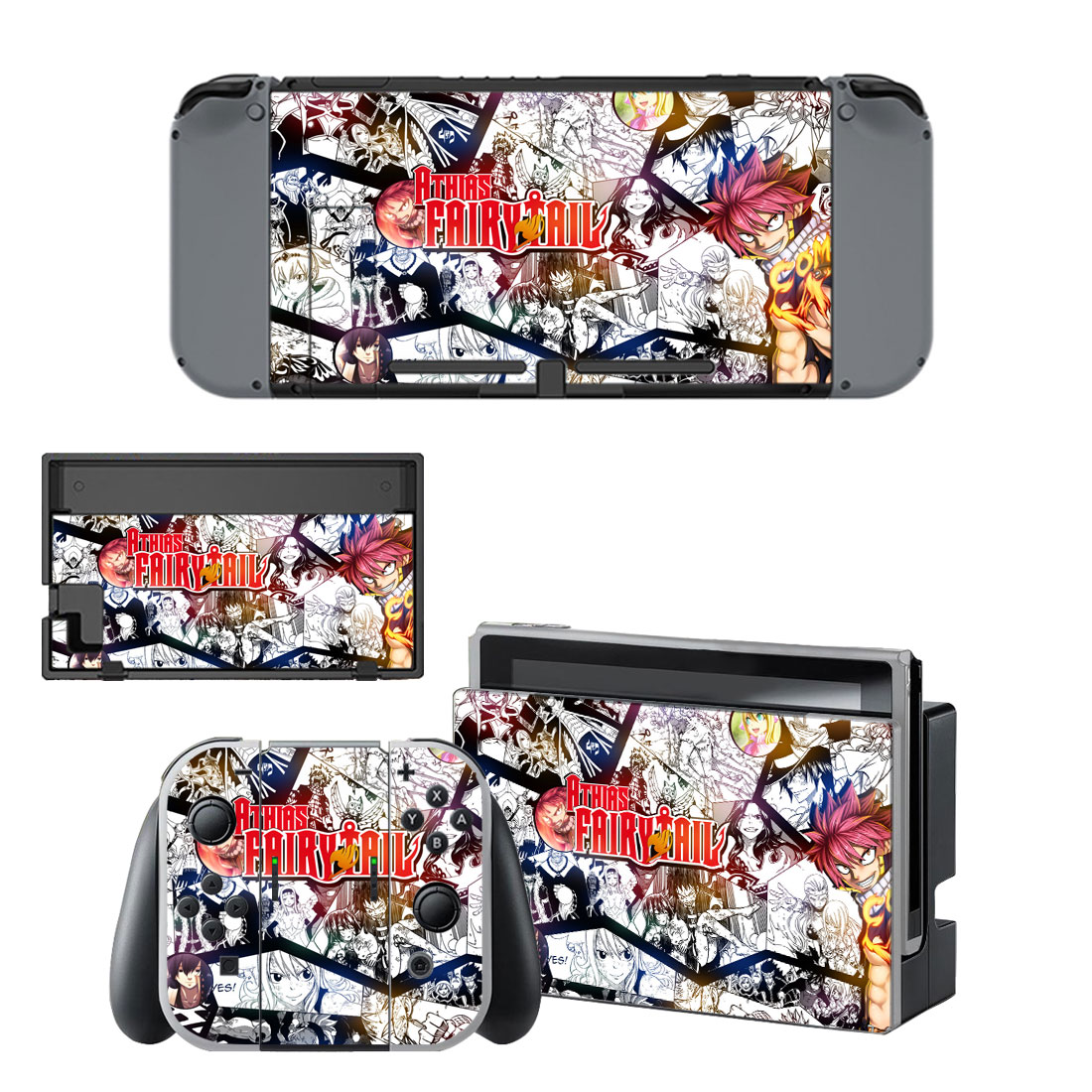 Athias Fairy Tail Skin Sticker For Nintendo Switch & Nintendo Switch OLED