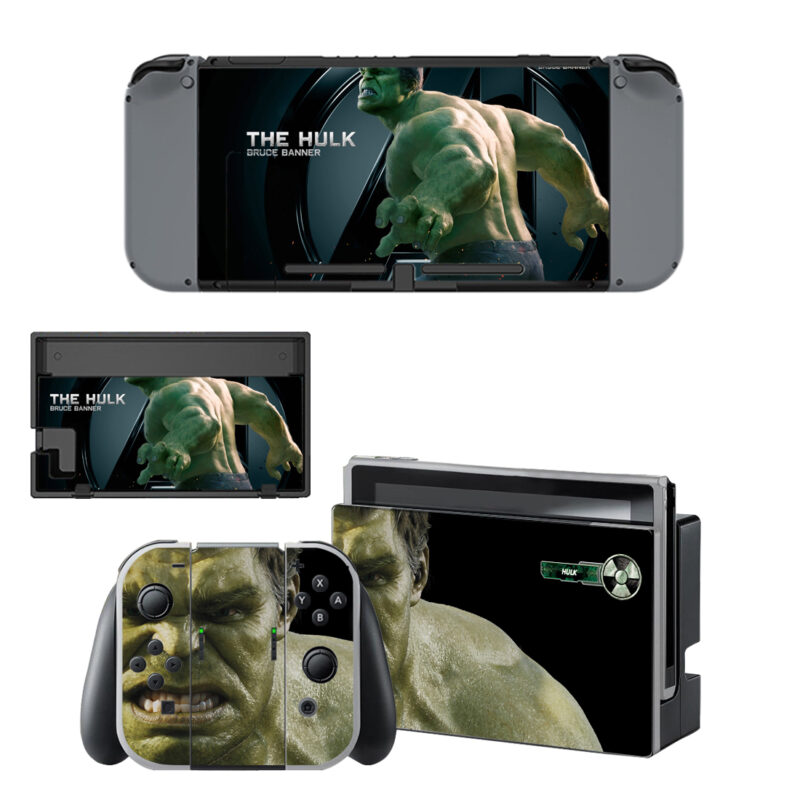 The Hulk Skin Sticker For Nintendo Switch & Nintendo Switch OLED