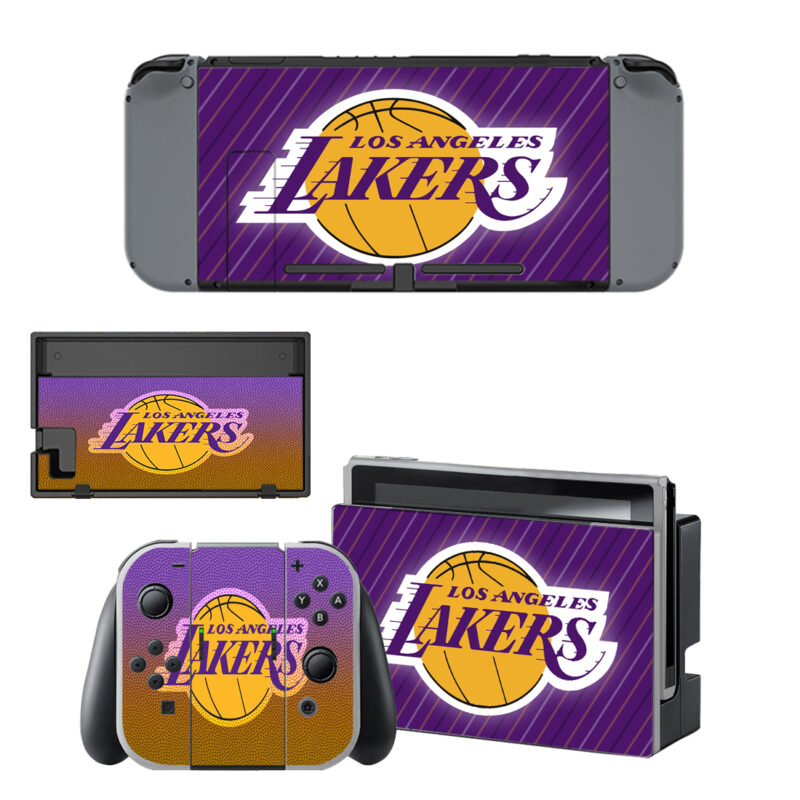 Los Angeles Lakers Skin Sticker For Nintendo Switch & Nintendo Switch OLED