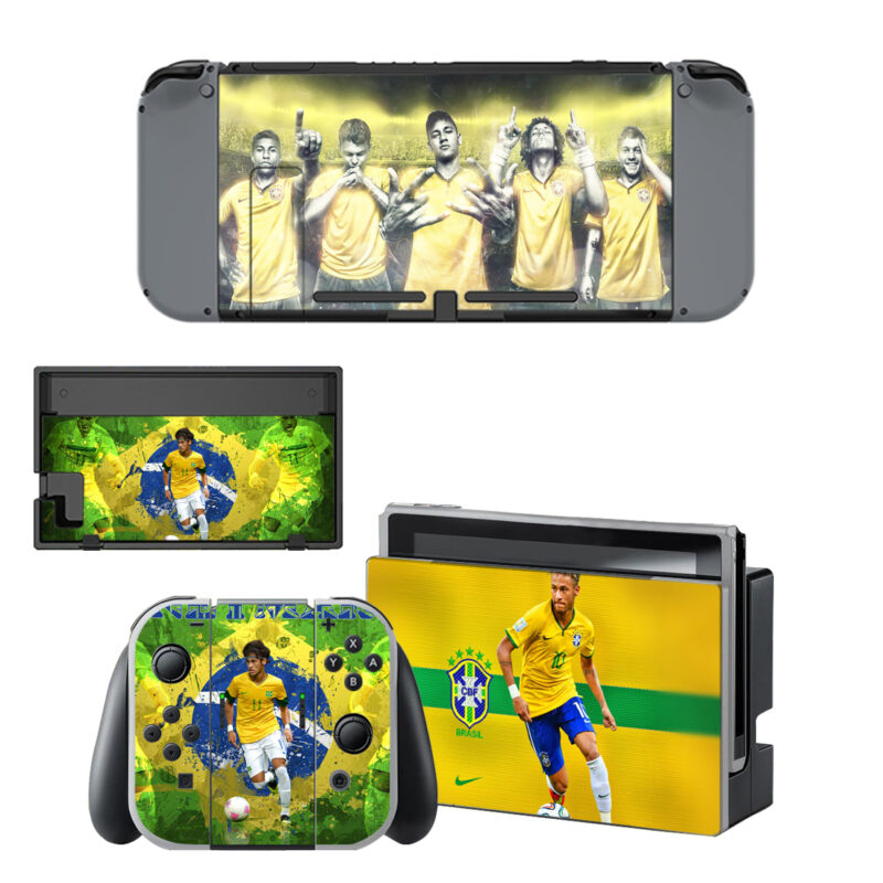 Brazilian Football Confederation Decal Cover For Nintendo Switch & Nintendo Switch OLED