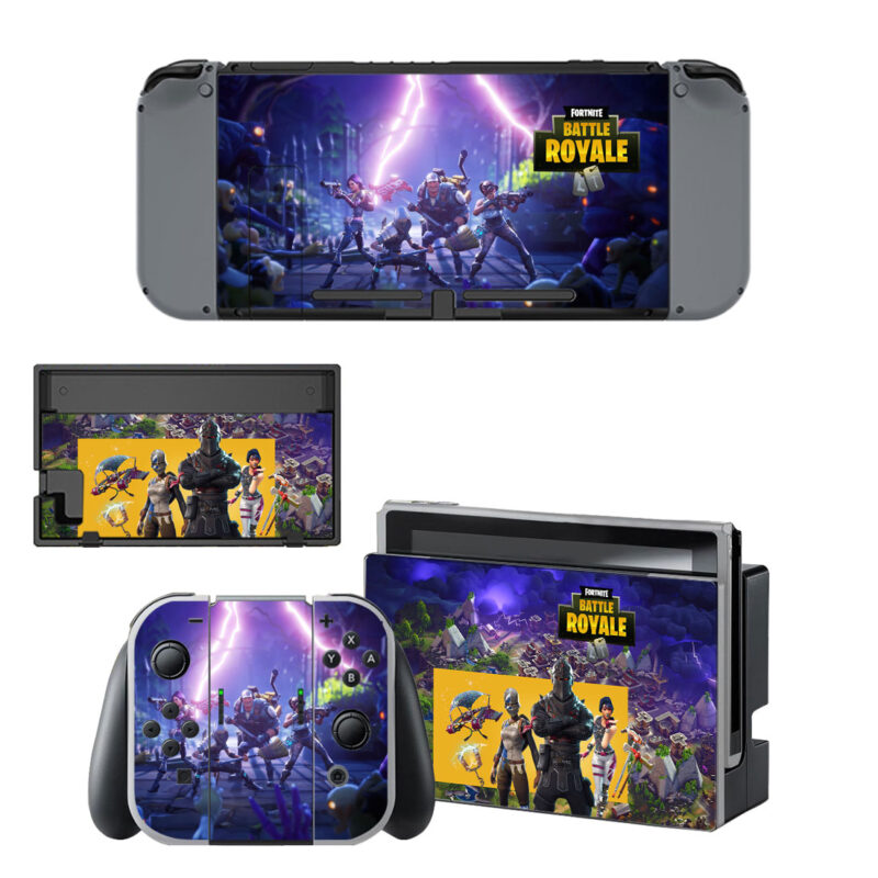 Fortnite Battle Royale Decal Cover For Nintendo Switch & Nintendo Switch OLED Design 8