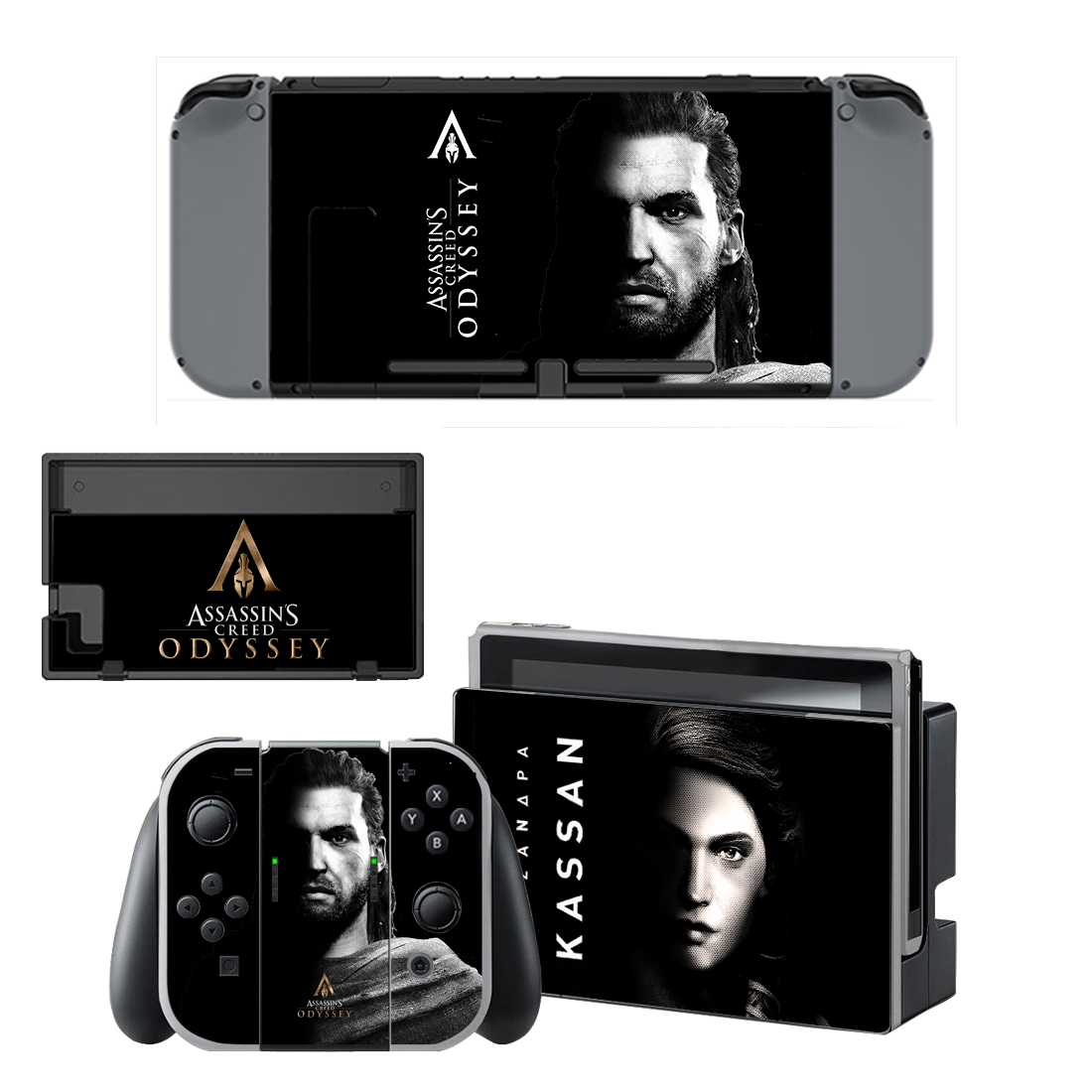 Assassin's Creed Odyssey Decal Cover For Nintendo Switch & Nintendo Switch OLED