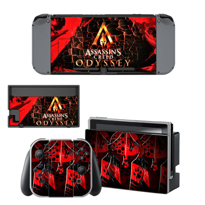 Assassin's Creed Odyssey Decal Cover For Nintendo Switch OLED & Nintendo Switch