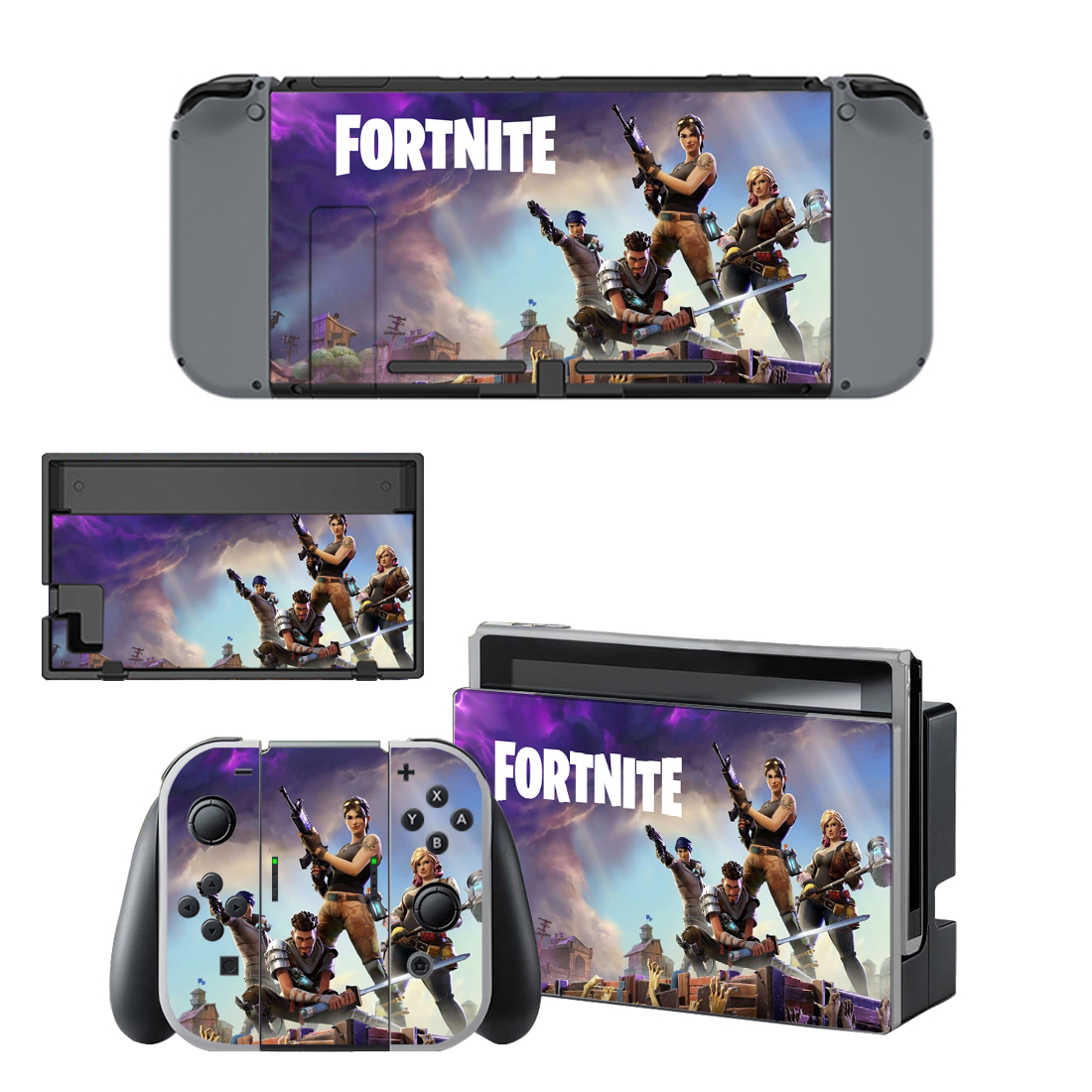 Fortnite Skin Sticker For Nintendo Switch OLED & Nintendo Switch Design 3