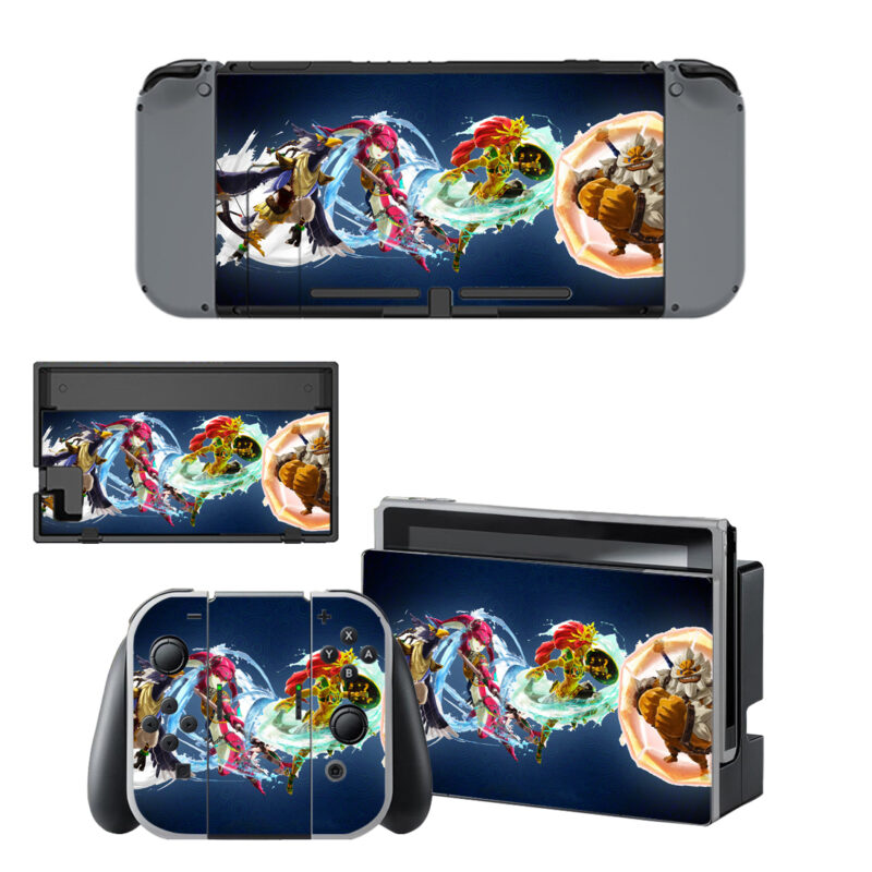 Hyrule Warriors Age of Calamity Decal Cover For Nintendo Switch & Nintendo Switch OLED