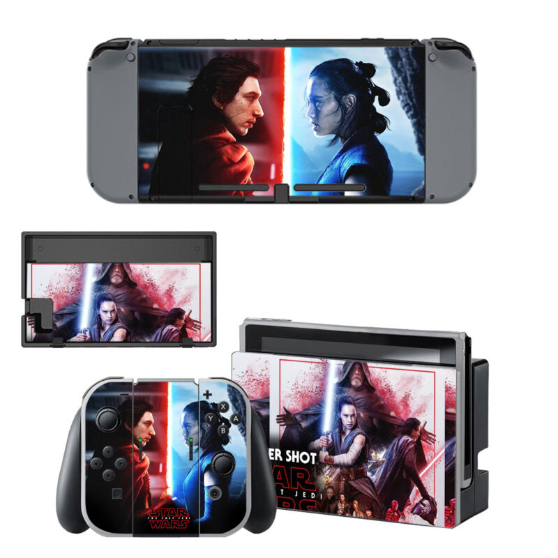 Star Wars The Last Jedi Skin Sticker For Nintendo Switch & Nintendo Switch OLED Design 3