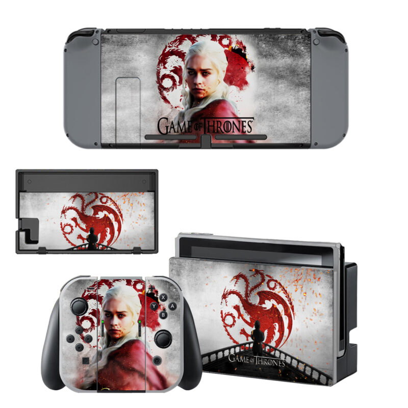 Game of Thrones Skin Sticker For Nintendo Switch & Nintendo Switch OLED Design 3