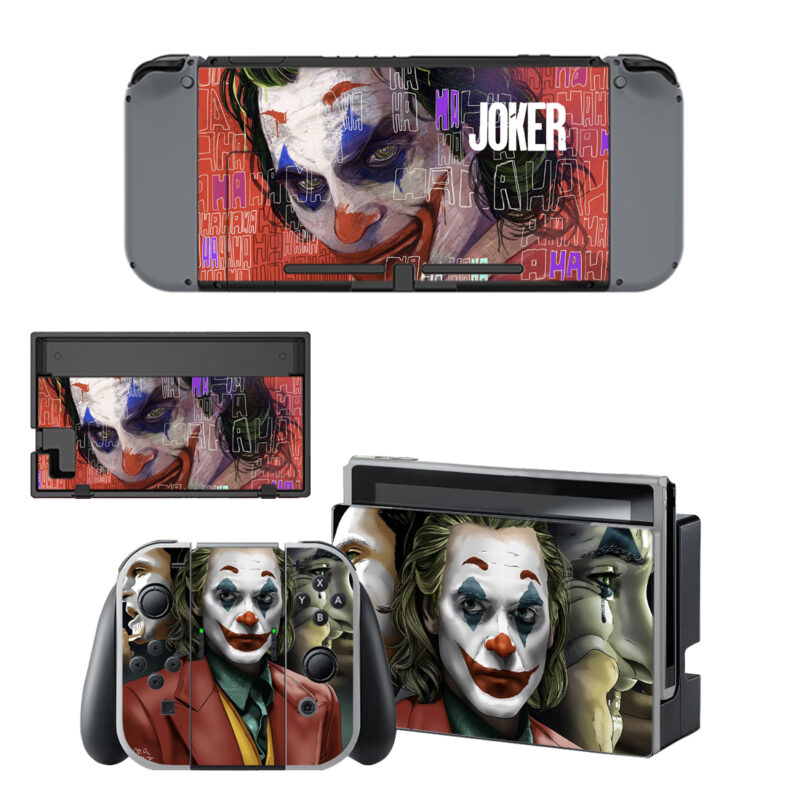 Joker Decal Cover For Nintendo Switch & Nintendo Switch OLED Design 2