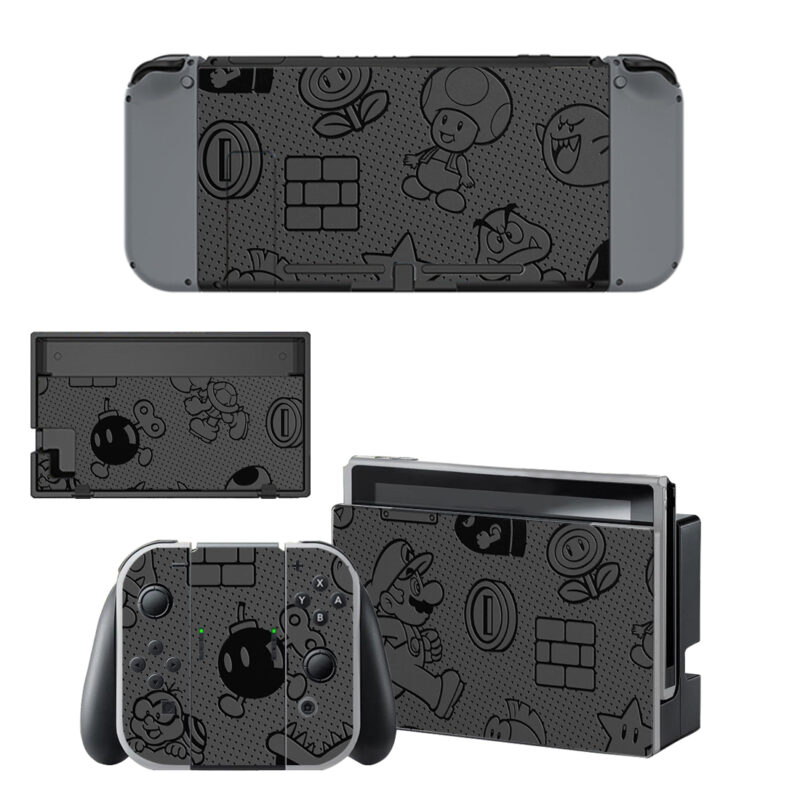 Super Mario Skin Sticker For Nintendo Switch & Nintendo Switch OLED Design 2