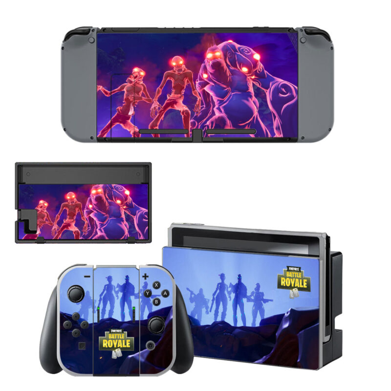 Fortnite Battle Royale Decal Cover For Nintendo Switch & Nintendo Switch OLED Design 3