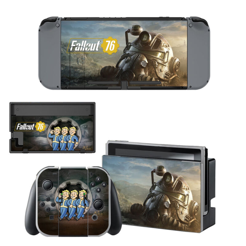 Fallout 76 Decal Cover For Nintendo Switch & Nintendo Switch OLED