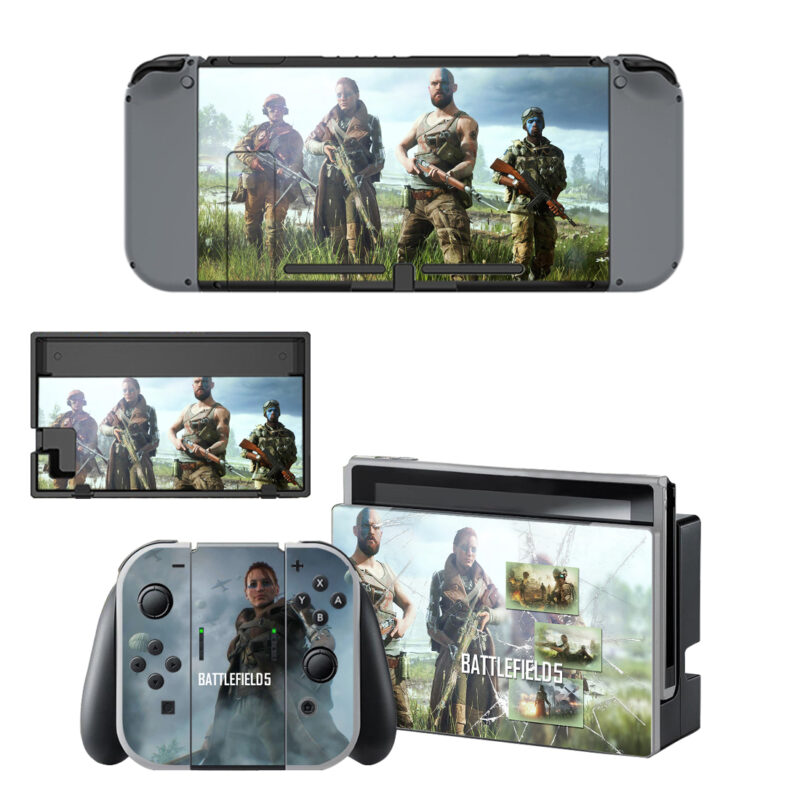 Battlefield 5 Decal Cover For Nintendo Switch & Nintendo Switch OLED