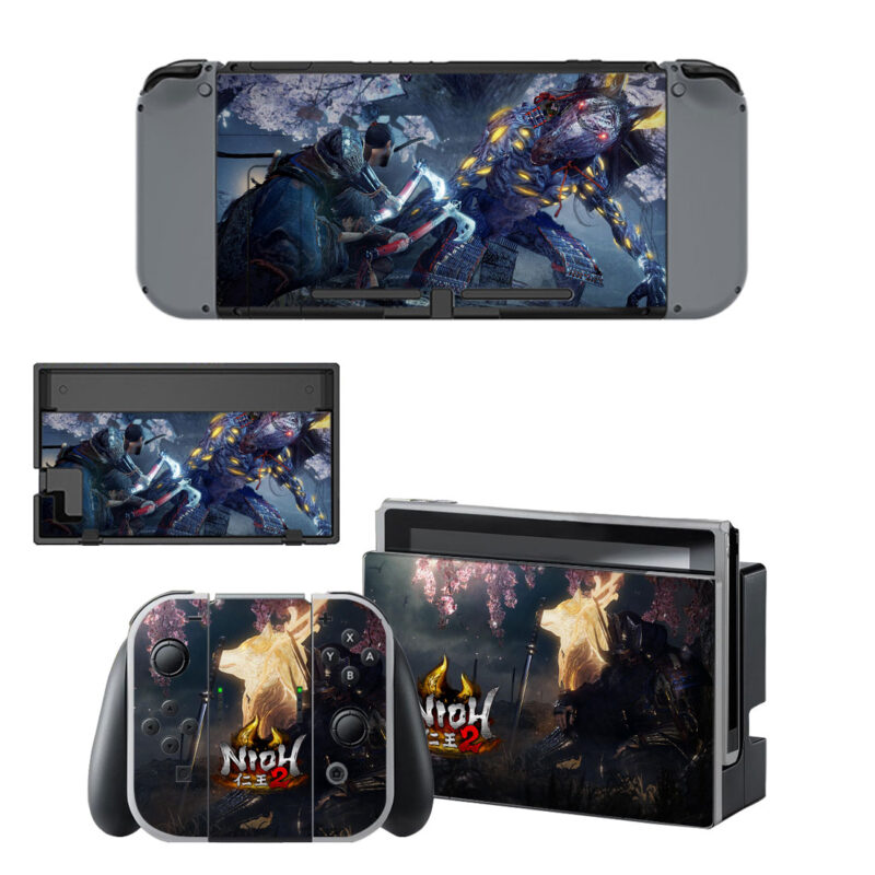 Nioh 2 Decal Cover For Nintendo Switch & Nintendo Switch OLED Design 5