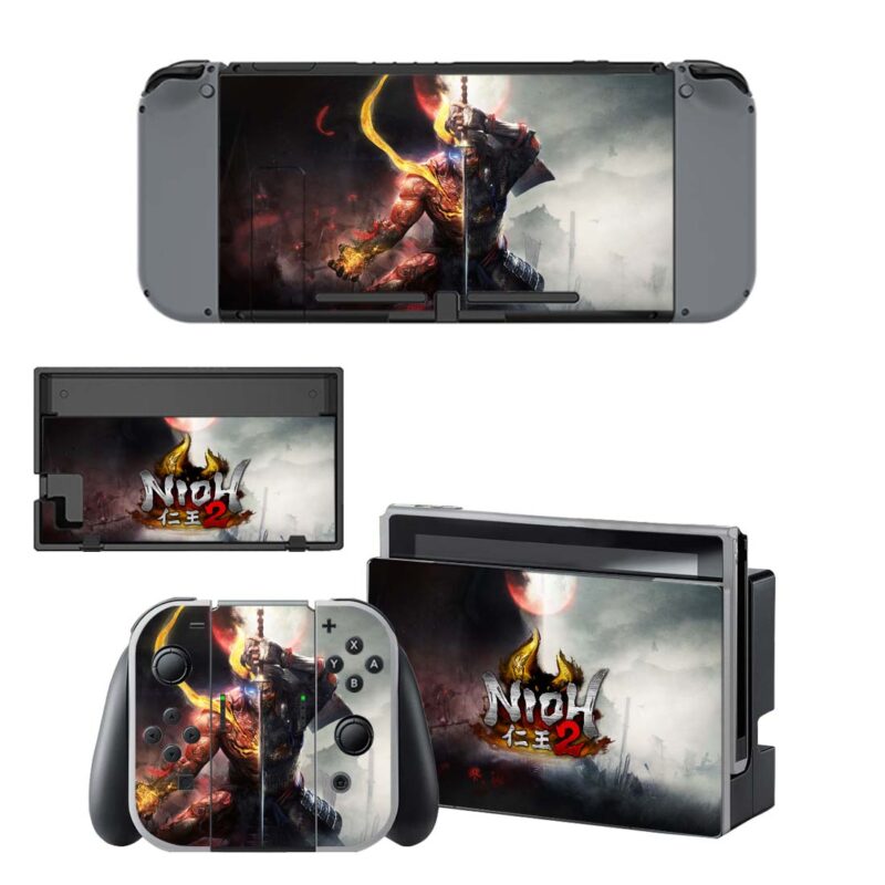 Nioh 2 Decal Cover For Nintendo Switch & Nintendo Switch OLED Design 6