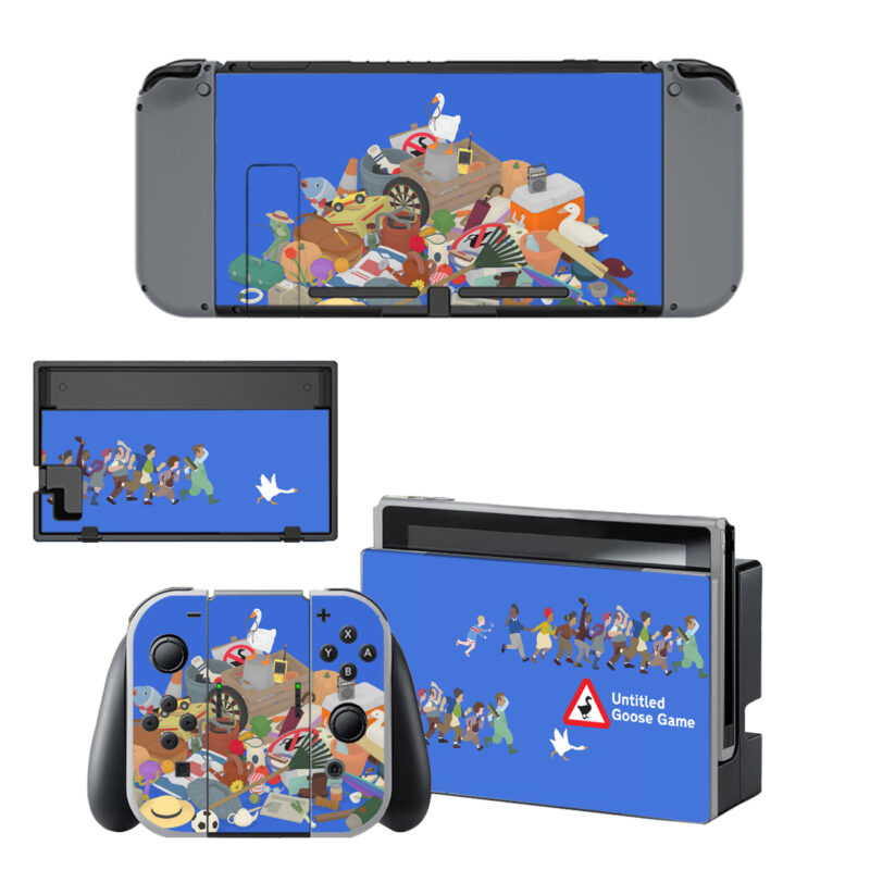 Untitled Goose Game Decal Cover For Nintendo Switch & Nintendo Switch OLED Design 3