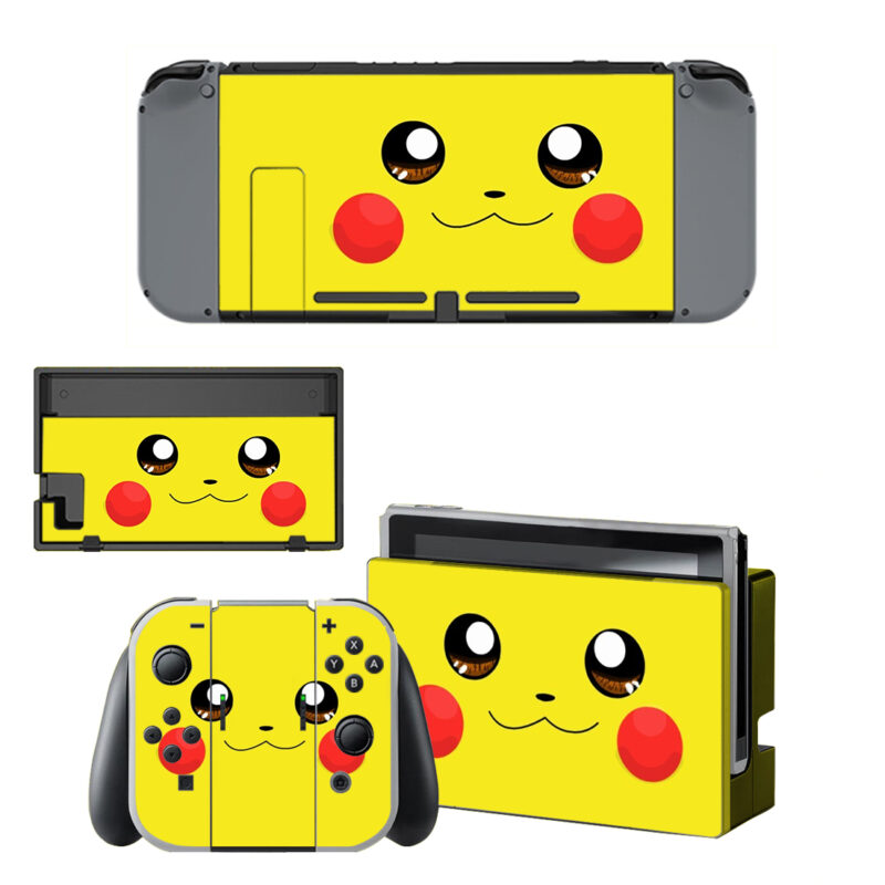 Pokemon Pikachu Decal Cover For Nintendo Switch & Nintendo Switch OLED Design 9