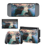 Isabel Emrich Underwater Painting Decal Cover For Nintendo Switch & Nintendo Switch OLED