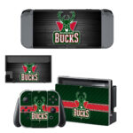 Milwaukee Bucks Skin Sticker For Nintendo Switch & Nintendo Switch OLED