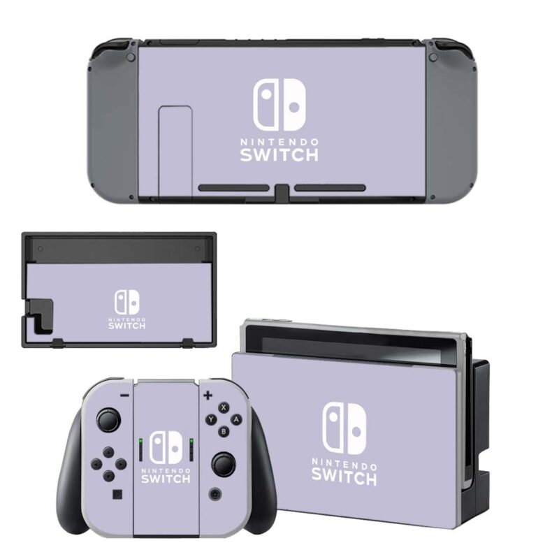 Purple Decal Cover For Nintendo Switch & Nintendo Switch OLED