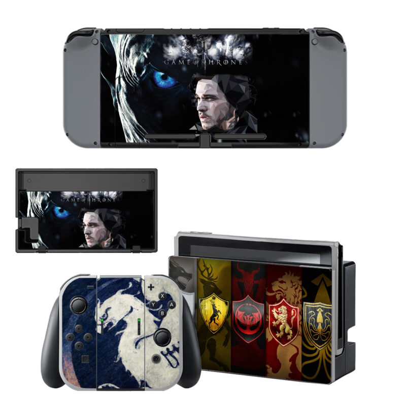 Game Of Thrones Decal Cover For Nintendo Switch & Nintendo Switch OLED Design 10