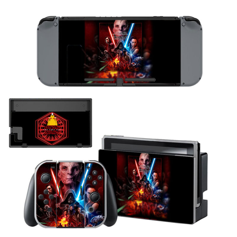 Star Wars The Last Jedi Skin Sticker For Nintendo Switch & Nintendo Switch OLED Design 6