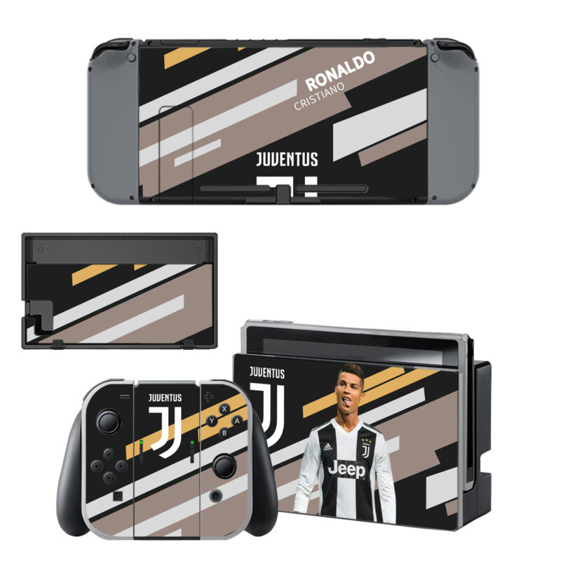 Juventus Cristiano Ronaldo Decal Cover For Nintendo Switch & Nintendo Switch OLED