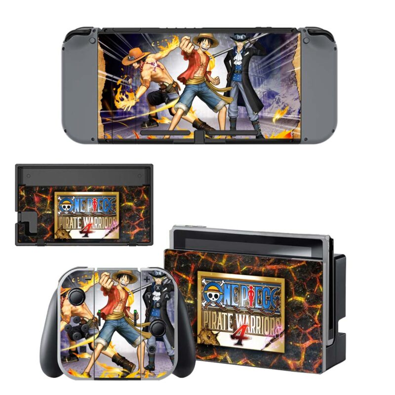 One Piece Pirate Warriors Skin Sticker For Nintendo Switch & Nintendo Switch OLED