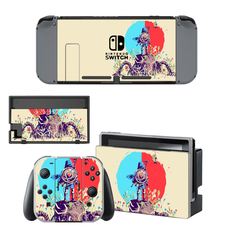 Legend of Zelda Art Decal Cover For Nintendo Switch & Nintendo Switch OLED