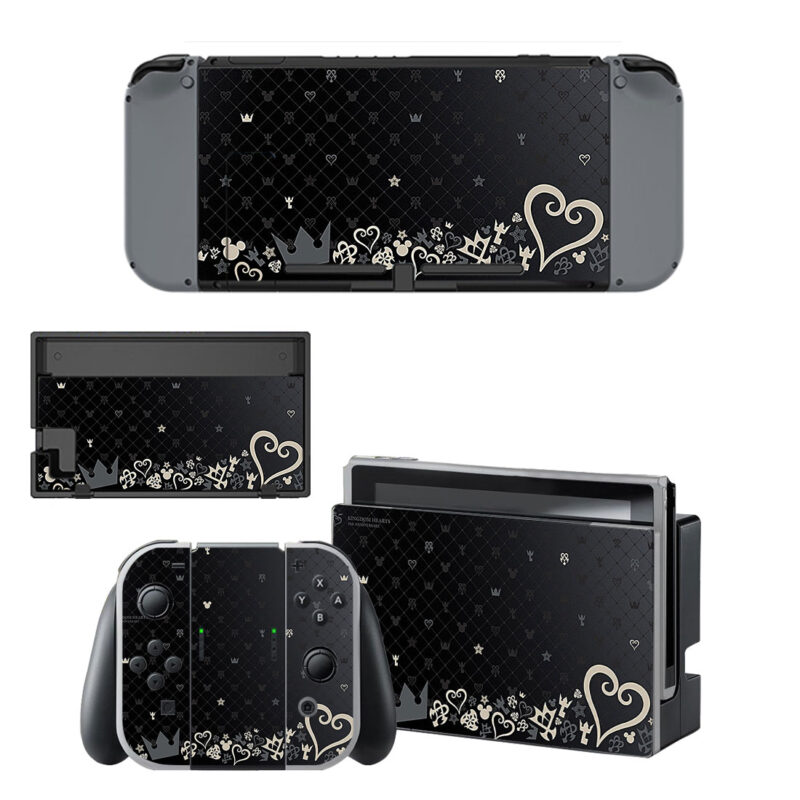 Kingdom Hearts Decal Cover For Nintendo Switch & Nintendo Switch OLED Design 3