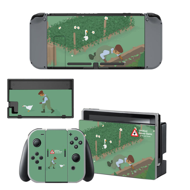 Untitled Goose Game Skin Sticker For Nintendo Switch & Nintendo Switch OLED