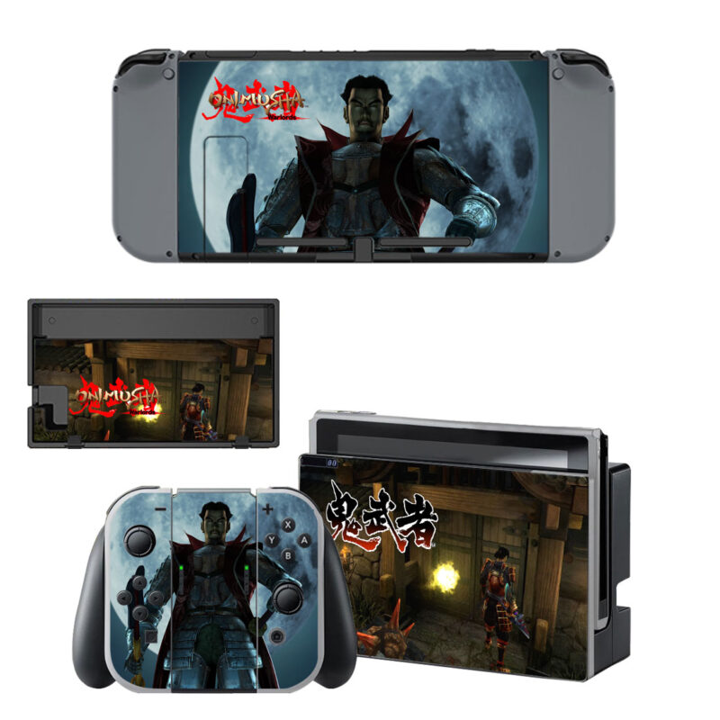 Onimusha Warlords Decal Cover For Nintendo Switch & Nintendo Switch OLED