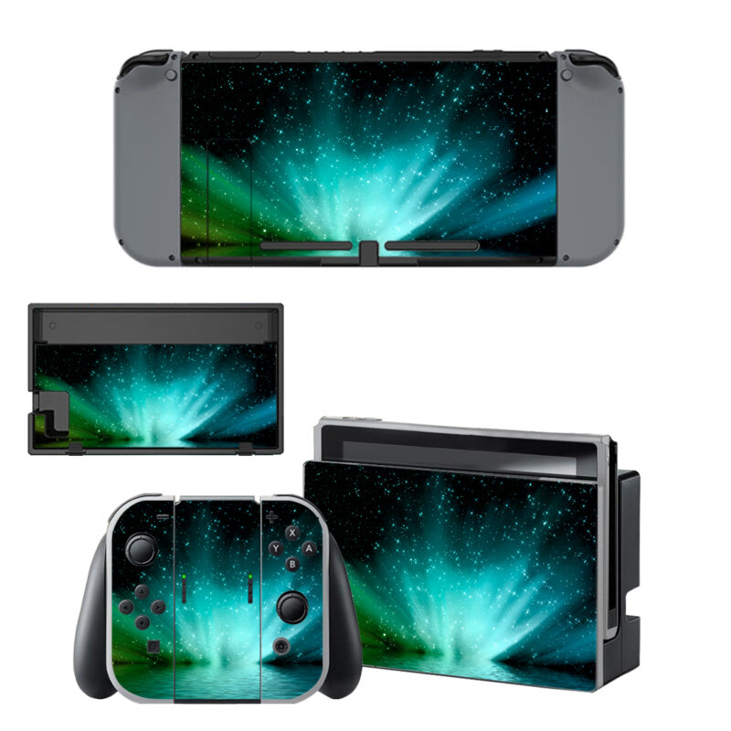 Aurora Borealis 2 MacBook Air Skin Sticker For Nintendo Switch & Nintendo Switch OLED