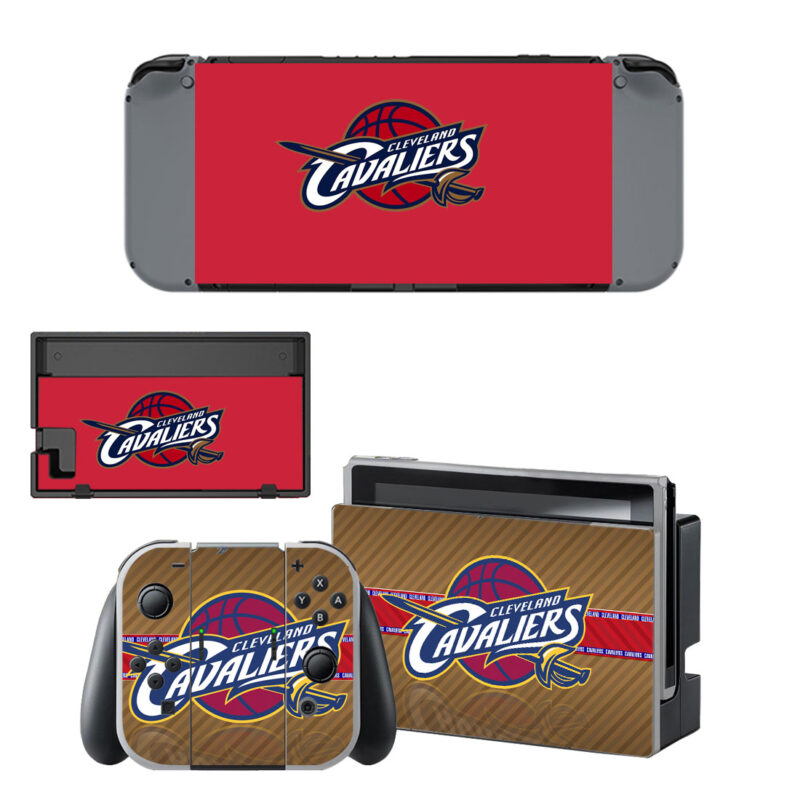 Cleveland Cavaliers Decal Cover For Nintendo Switch & Nintendo Switch OLED