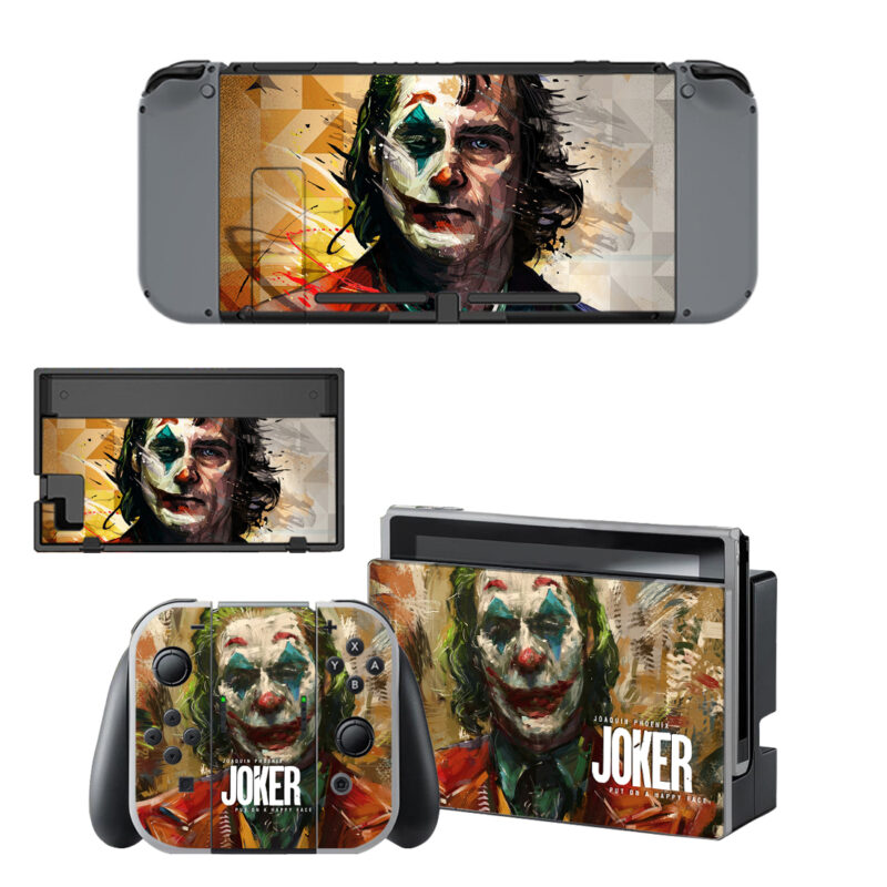 Joker Decal Cover For Nintendo Switch & Nintendo Switch OLED Design 4