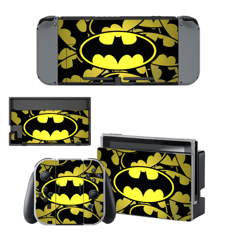 Batman Skin Sticker For Nintendo Switch & Nintendo Switch OLED Design7