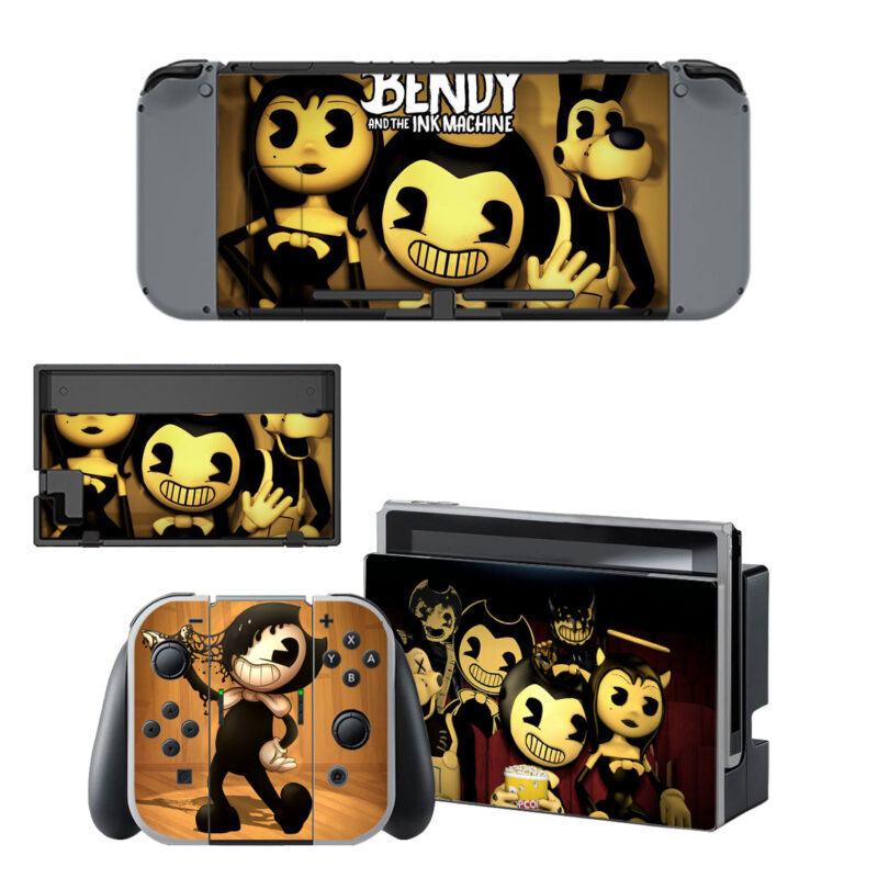 Bendy And The Ink Machine Decal Cover For Nintendo Switch & Nintendo Switch OLED