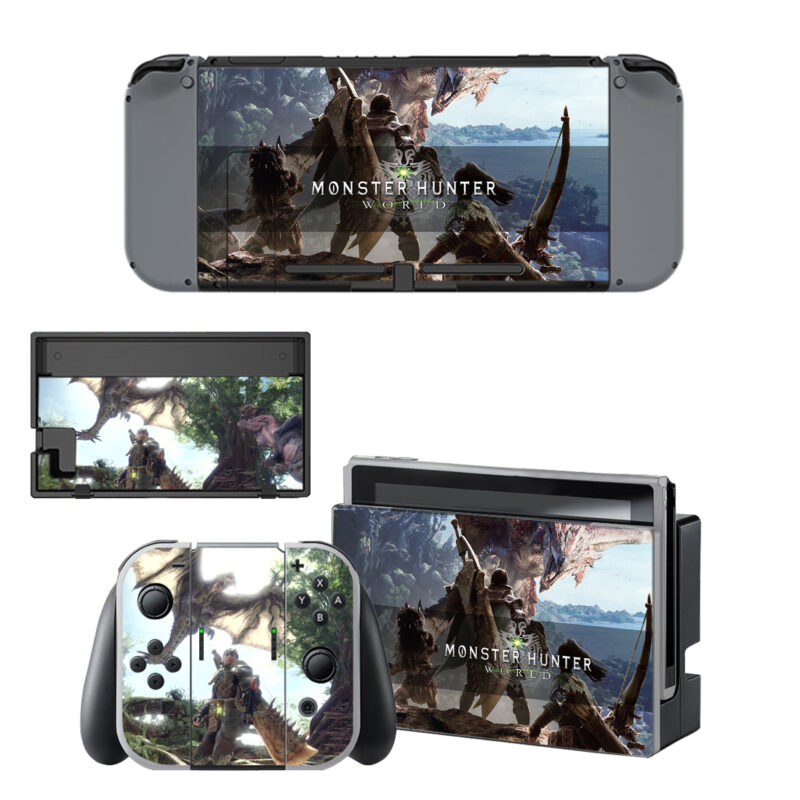 Monster Hunter World Decal Cover For Nintendo Switch & Nintendo Switch OLED