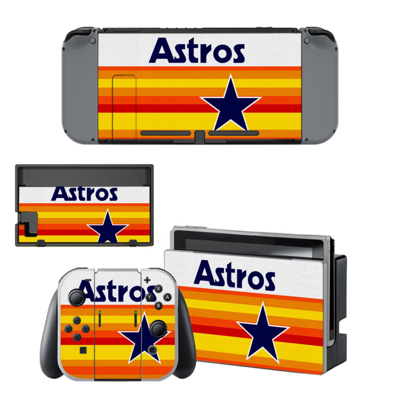 Astros Skin Sticker For Nintendo Switch & Nintendo Switch OLED