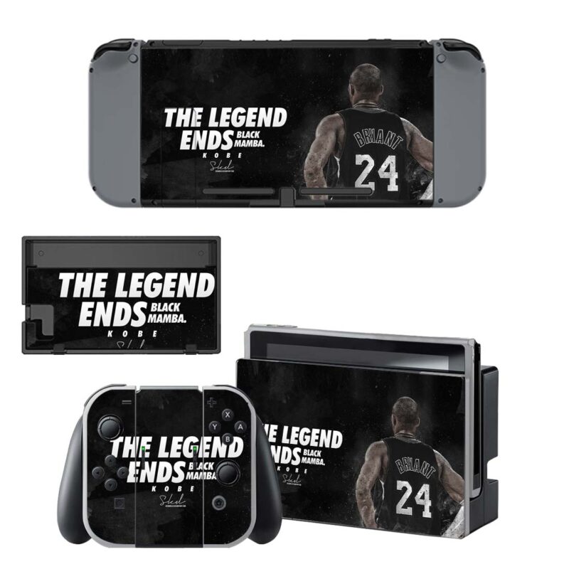 The Legend Ends Black Mamba Decal Cover For Nintendo Switch & Nintendo Switch OLED