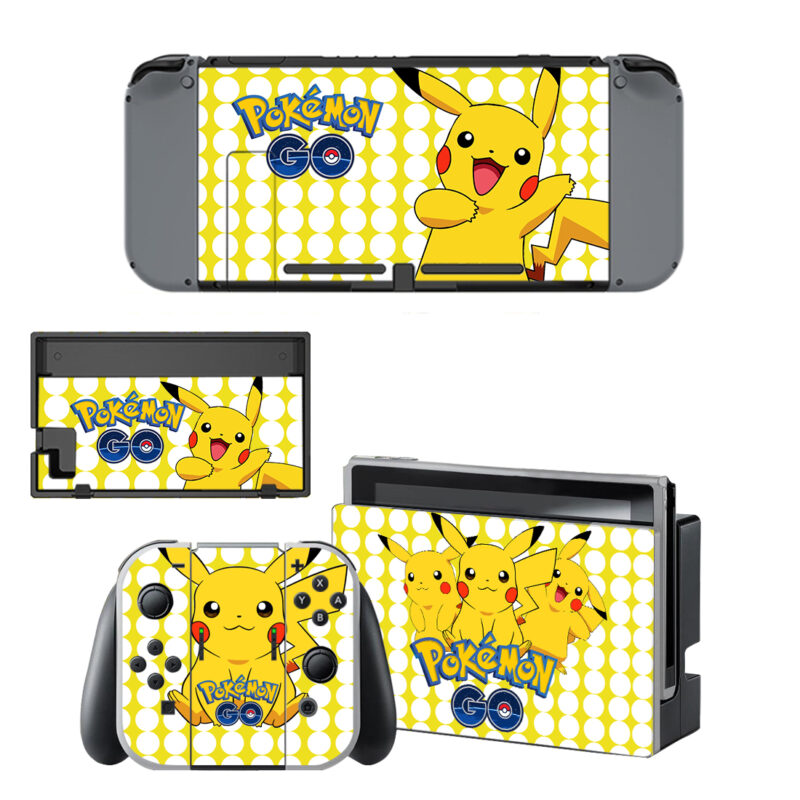 Pokemon Pikachu Skin Sticker For Nintendo Switch & Nintendo Switch OLED