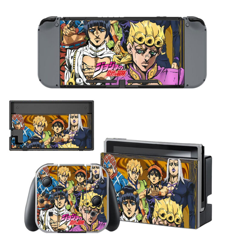 JoJos Bizarre Adventure Decal Cover For Nintendo Switch & Nintendo Switch OLED Design 4