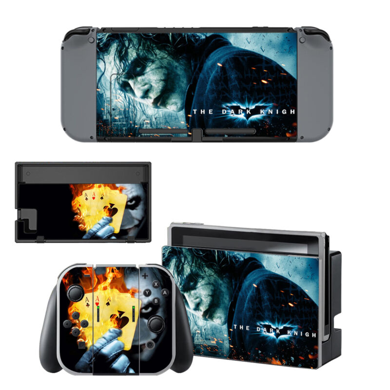 The Dark Knight Skin Sticker For Nintendo Switch & Nintendo Switch OLED