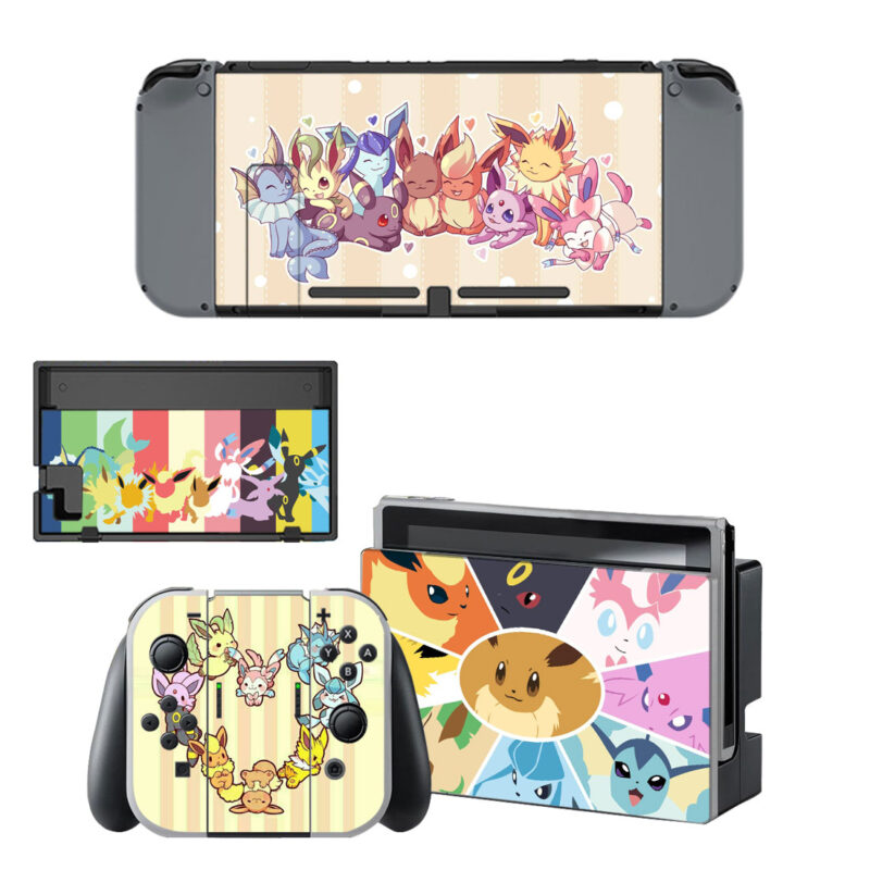 Pokemon Decal Cover For Nintendo Switch & Nintendo Switch OLED Design 1