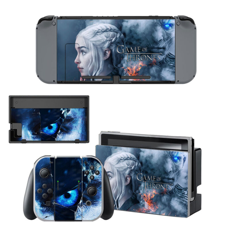 Game Of Thrones Decal Cover For Nintendo Switch & Nintendo Switch OLED Design 2