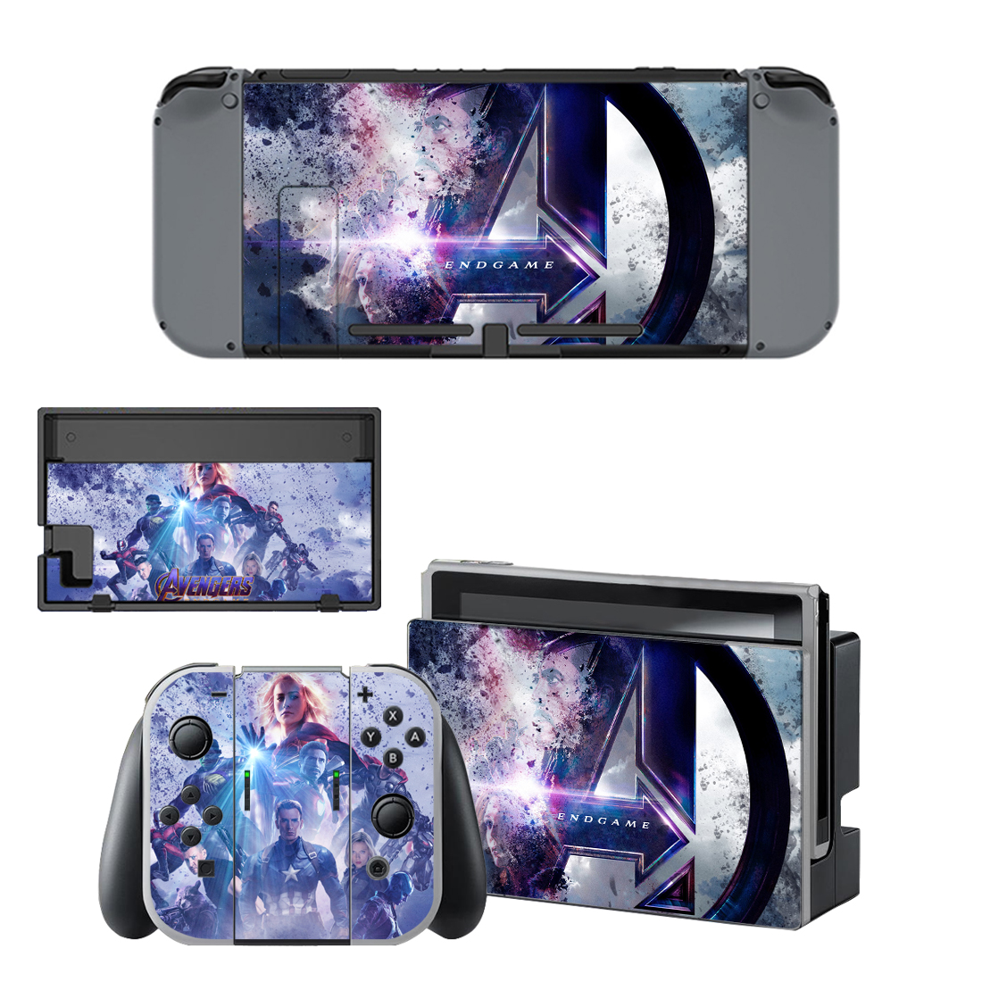Avengers End Game Skin Sticker For Nintendo Switch & Nintendo Switch OLED
