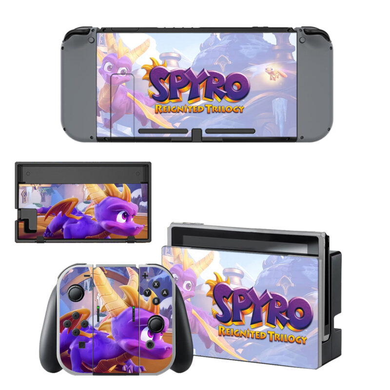 Spyro Reignited Trilogy Decal Cover For Nintendo Switch & Nintendo Switch OLED